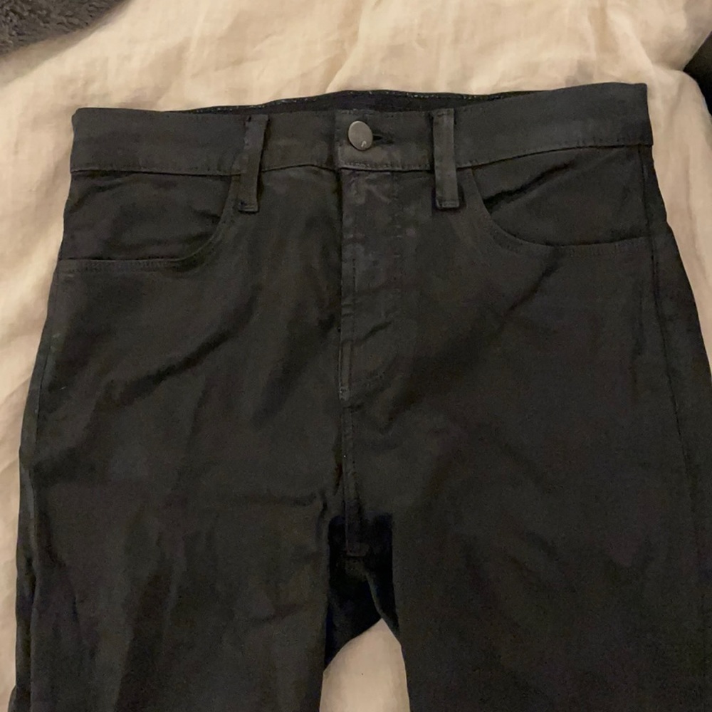 J Brand Maria coated skinny jeans